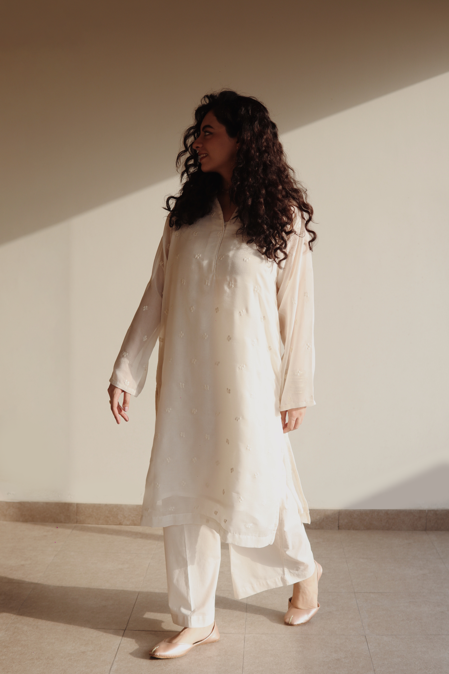 Mukhtasir - Long Kurta 2-piece Set