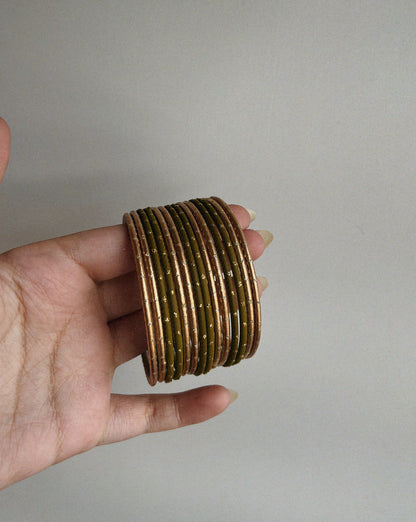 Mehndi Metal Bangles