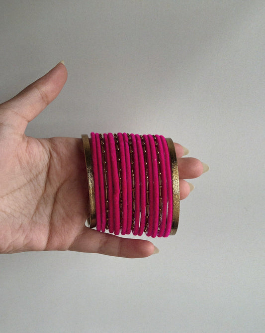 Gulaabi Bangles Set