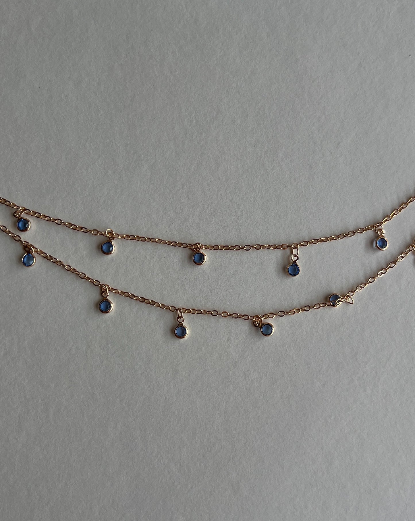 Dust Blue Anklet