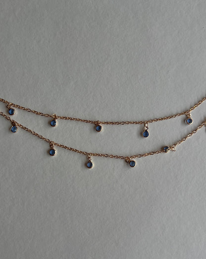 Dust Blue Anklet