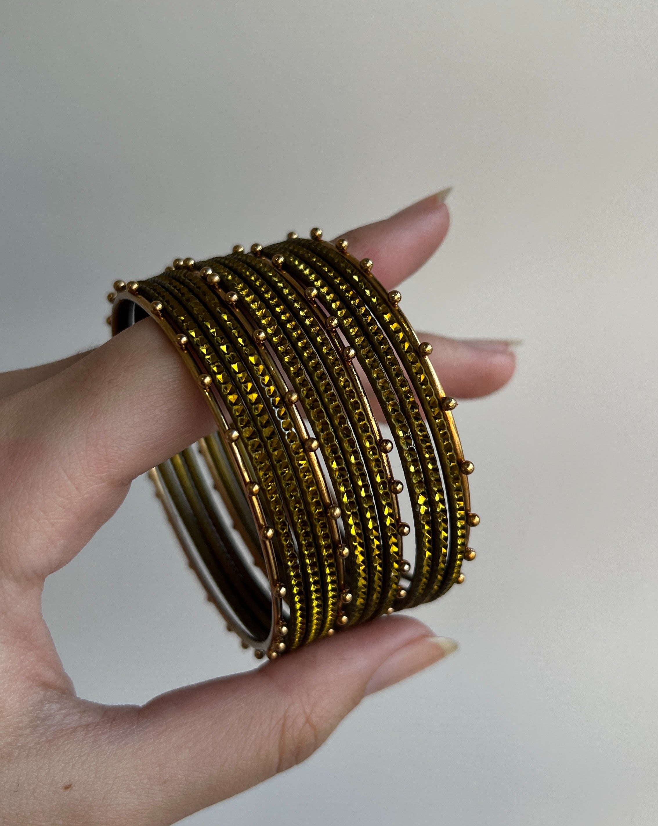 Haryali Metal Bangles