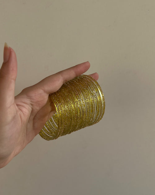 Butter Glass Bangles