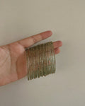Mint Glass Bangles