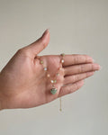 Green Hearts Necklace | Bracelet | Anklet