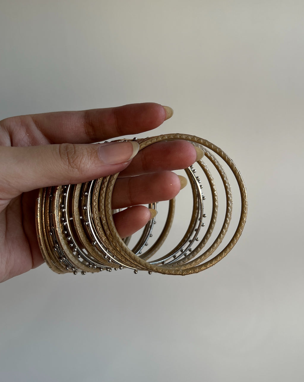 Mixed Metal Bangles