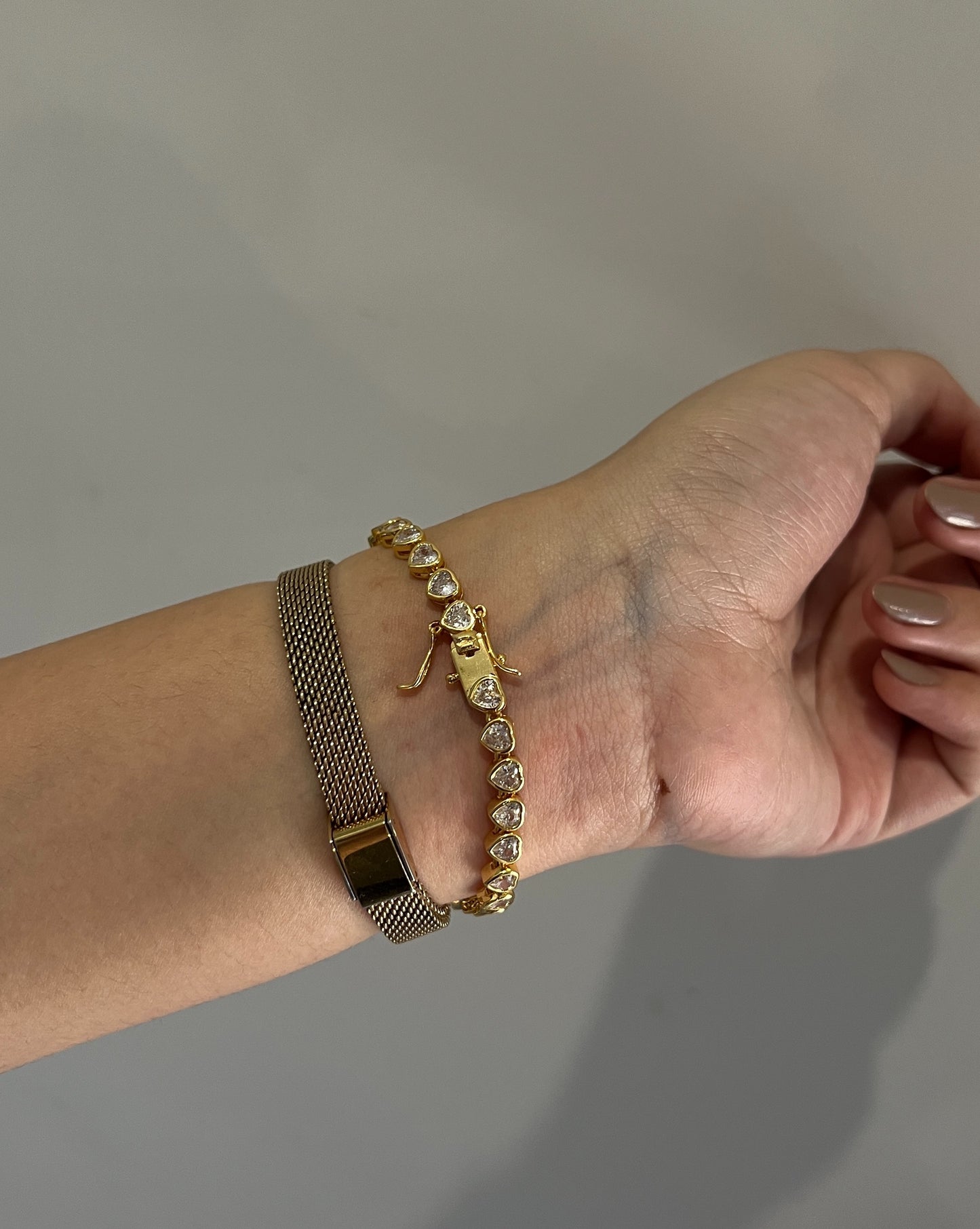 Hearts Tennis Bracelet