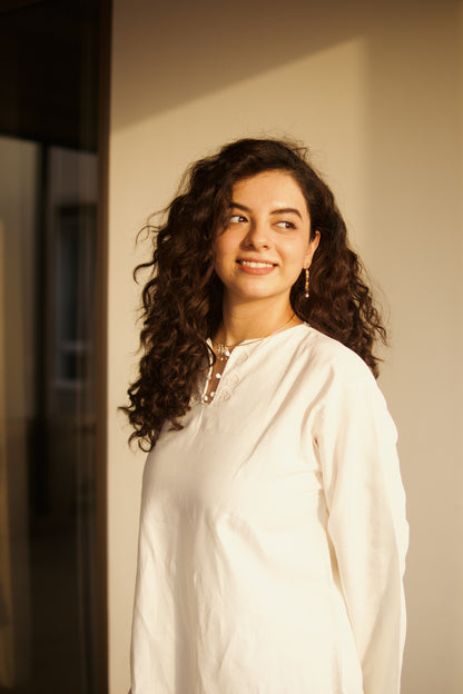 Mukhtasir - Short Kurta 2-piece Set