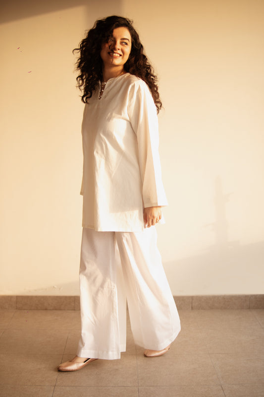 Mukhtasir - Short Kurta 2-piece Set