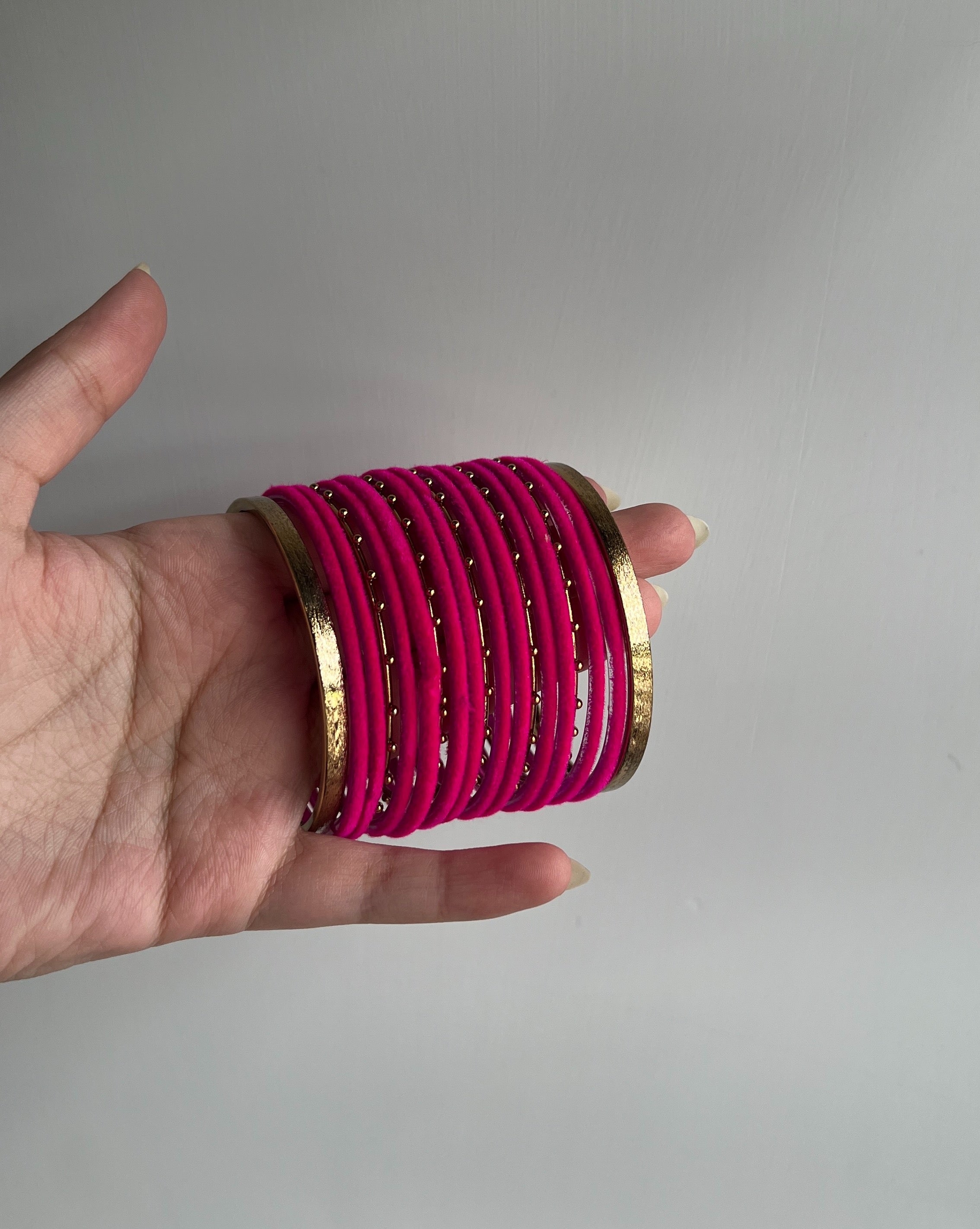 Gulaabi Bangles Set