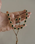 Vaneeza Choker Set - Green