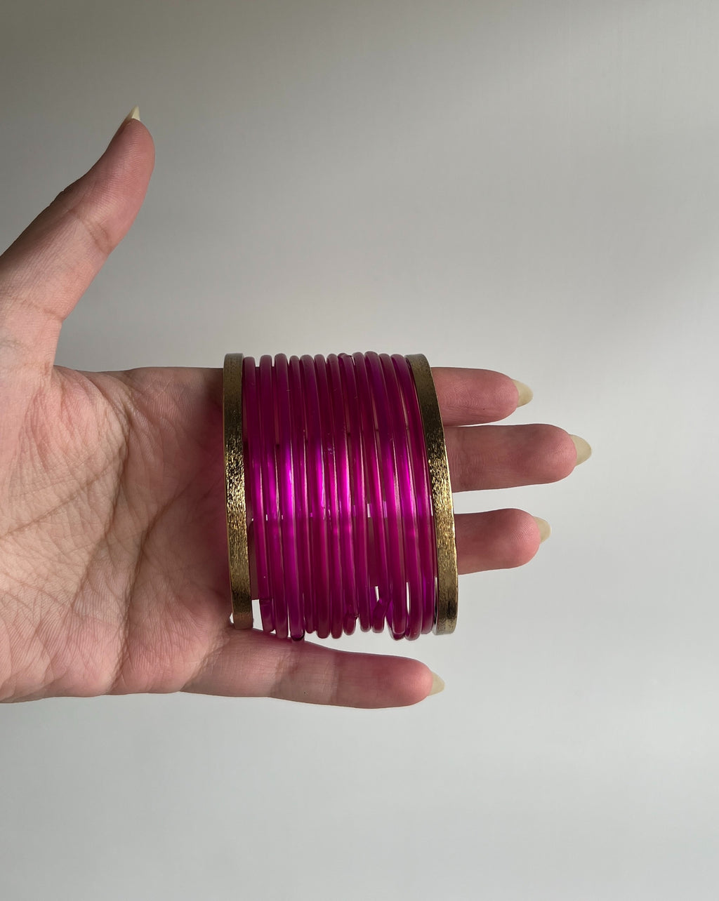 Fuchsia Bangles Set