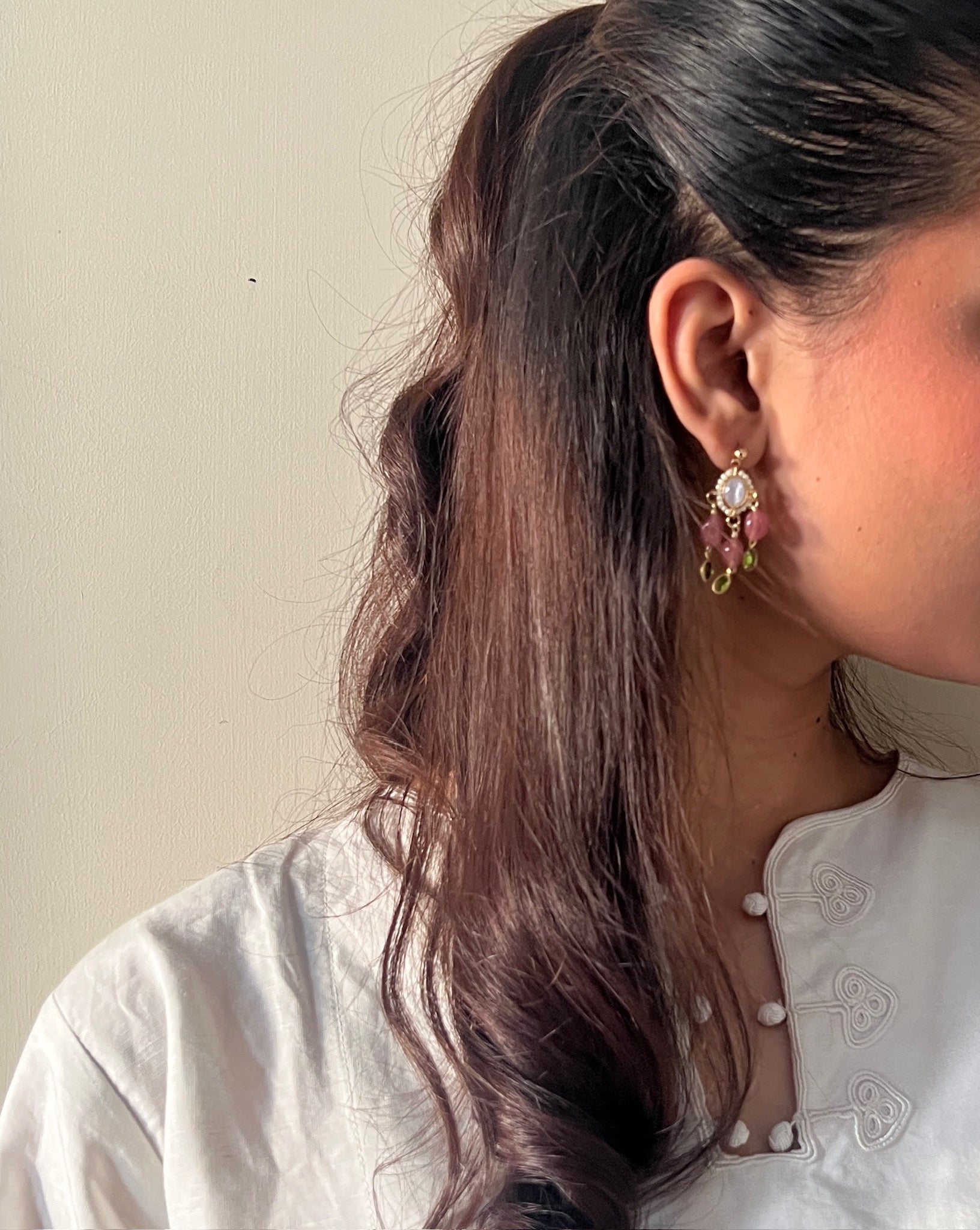 Kashmiri Chai Earrings