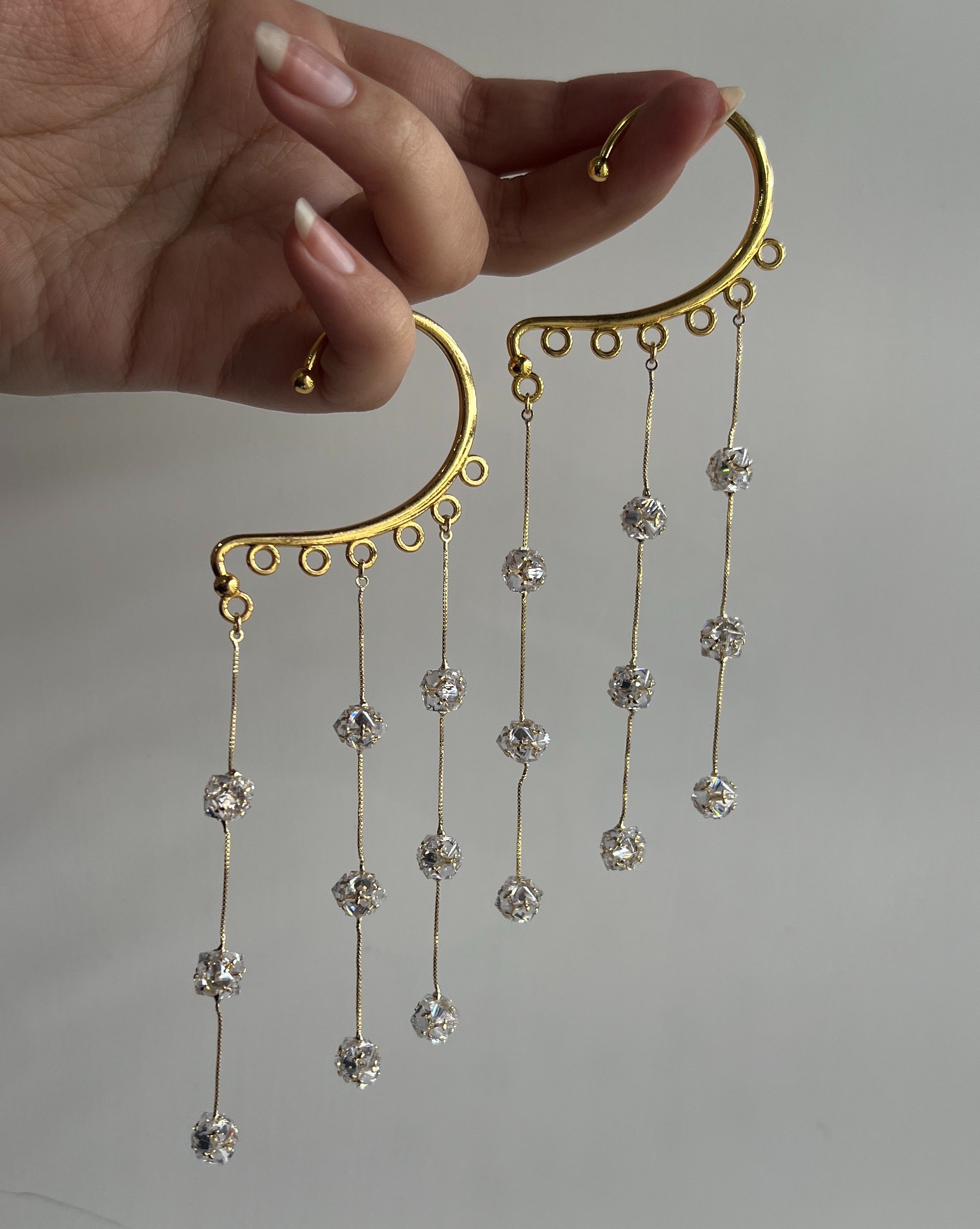 Ria Ear Cuff & Earring Stack Pair