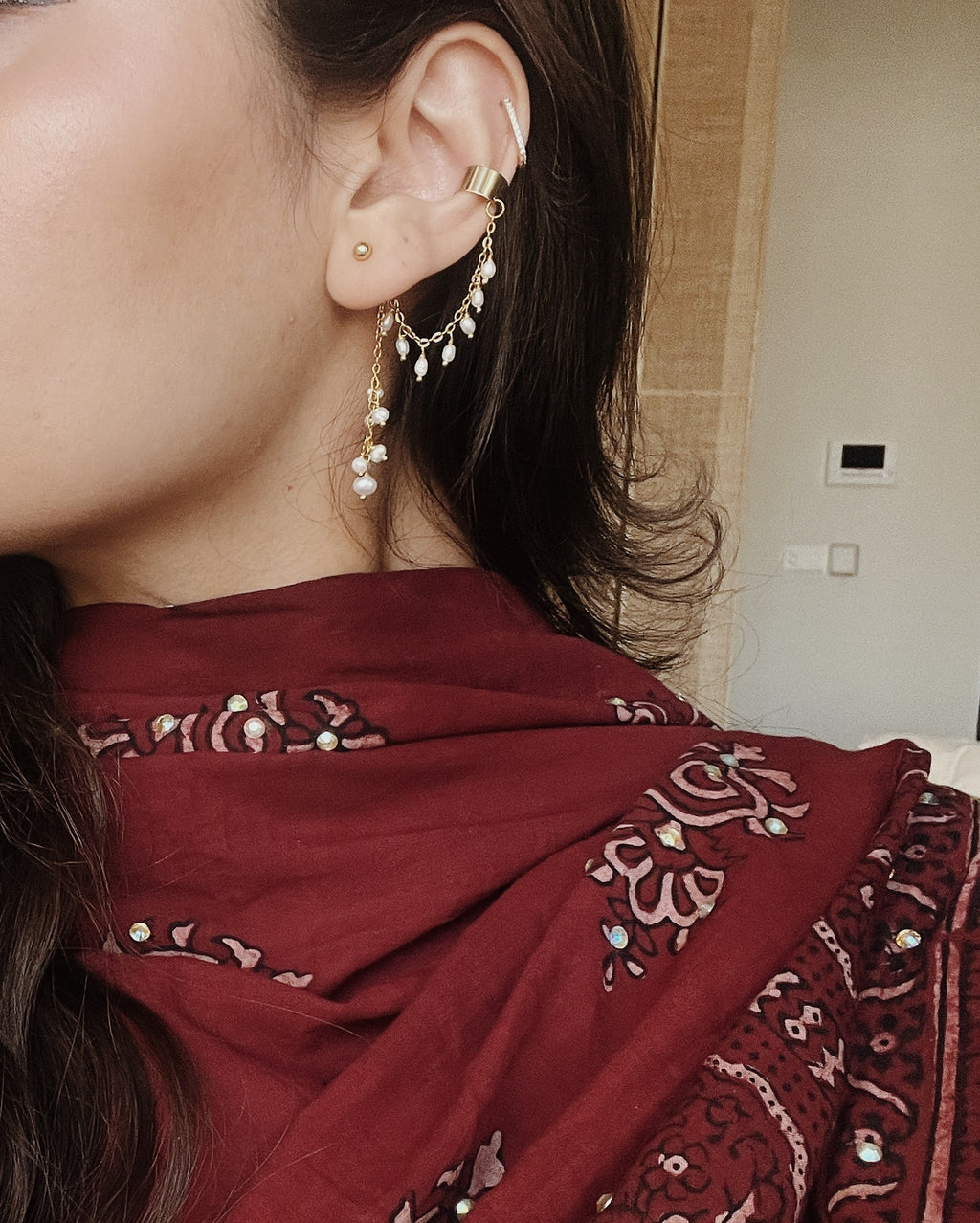 Rima Ear Cuff and Earring