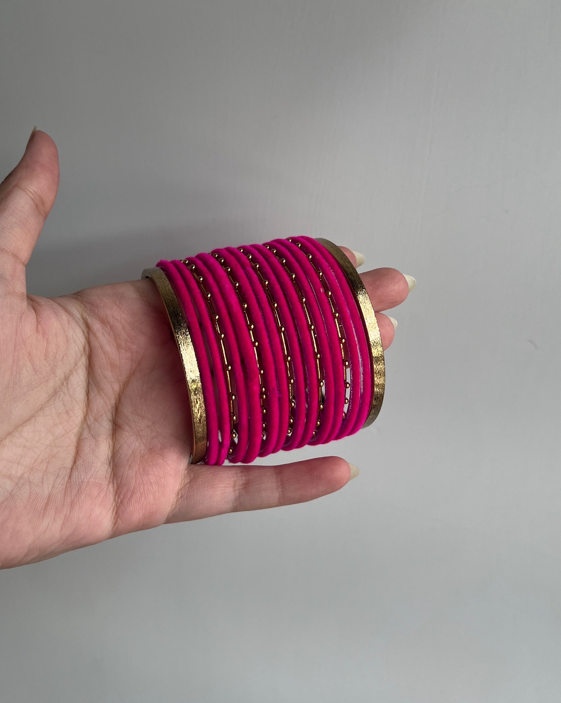 Gulaabi Bangles Set