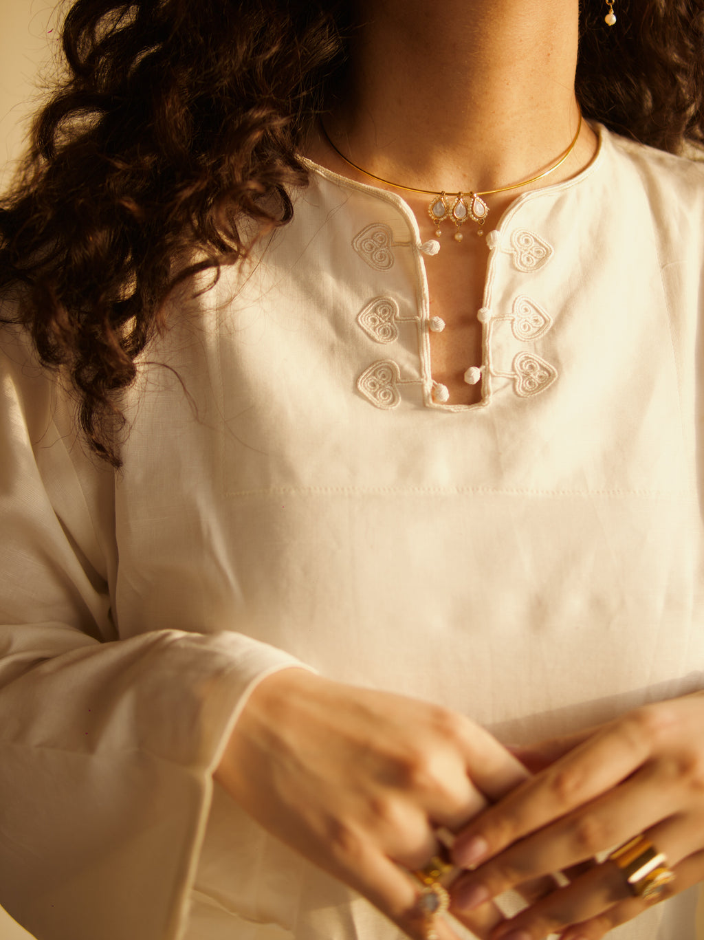 Mukhtasir - Short Kurta 2-piece Set SALE