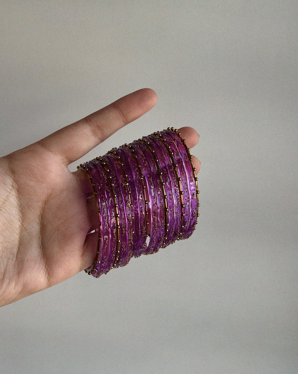 Jamun Glass Bangles