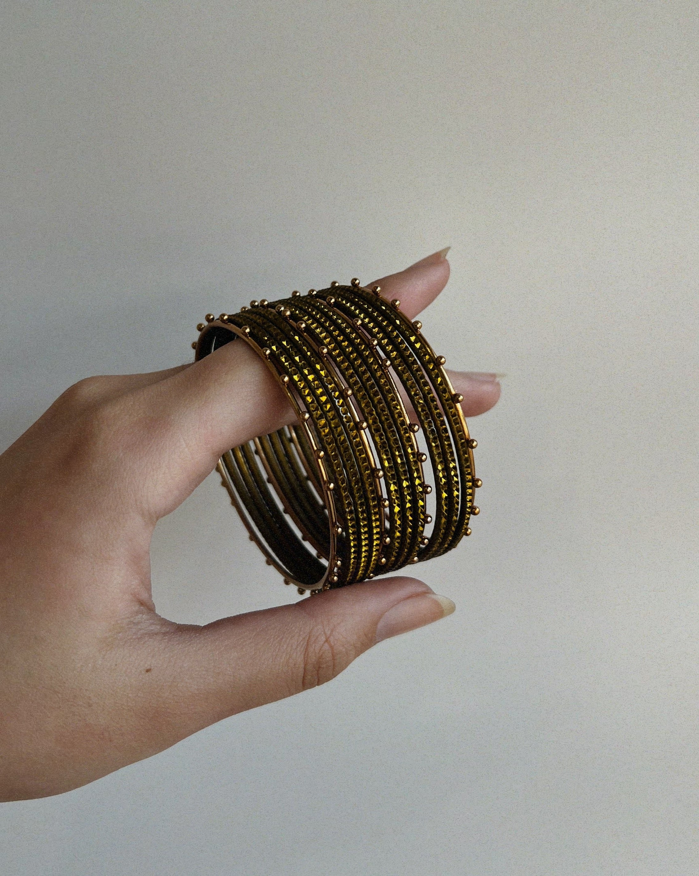 Haryali Metal Bangles