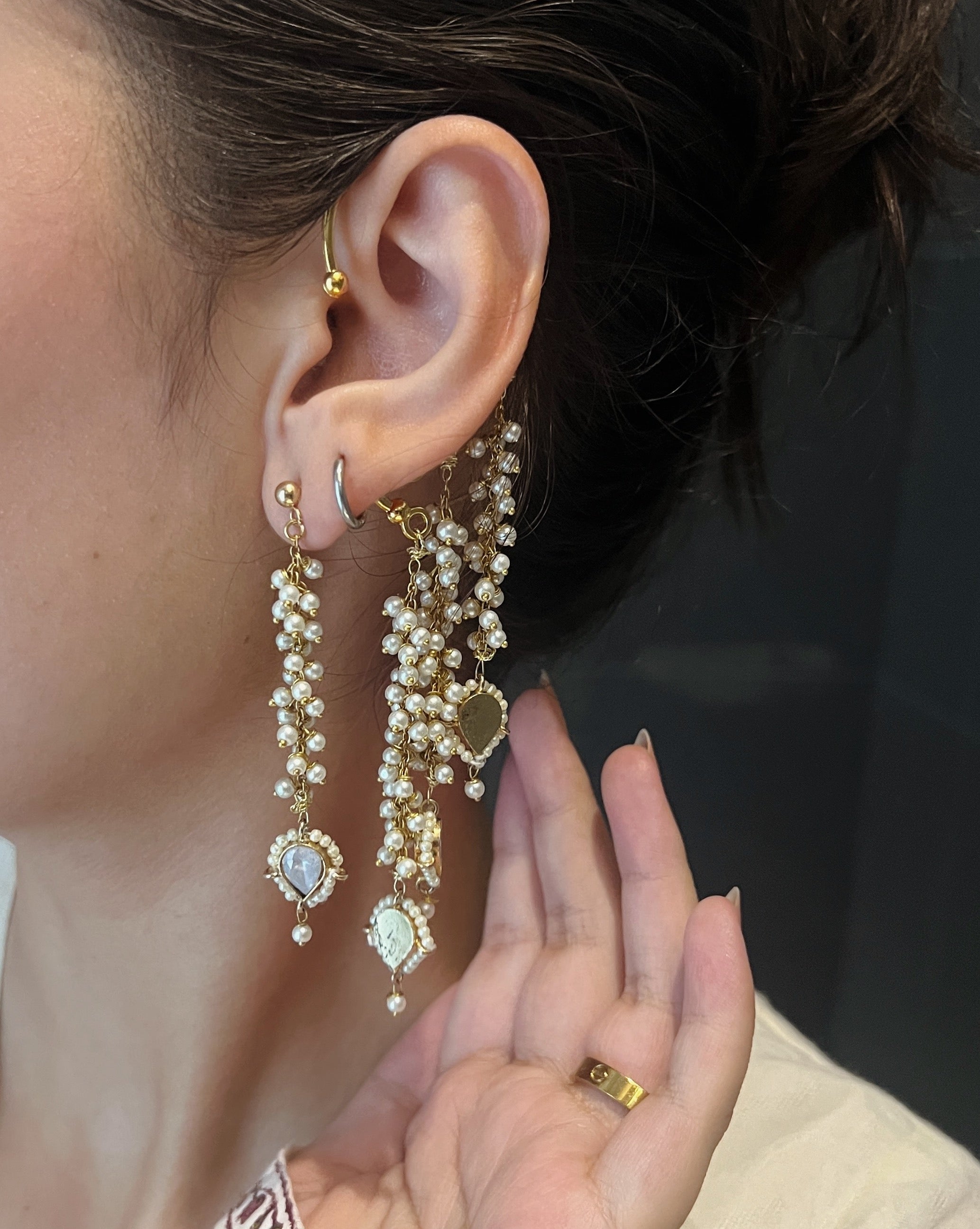 Rukhsaar Ear Cuffs Pair | Preorder