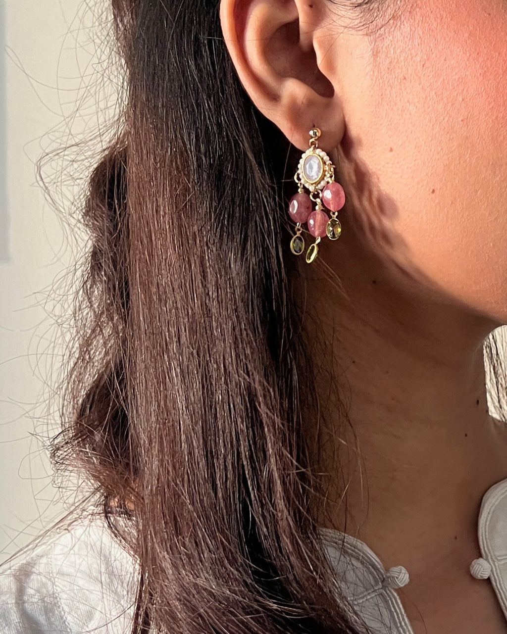 Kashmiri Chai Earrings