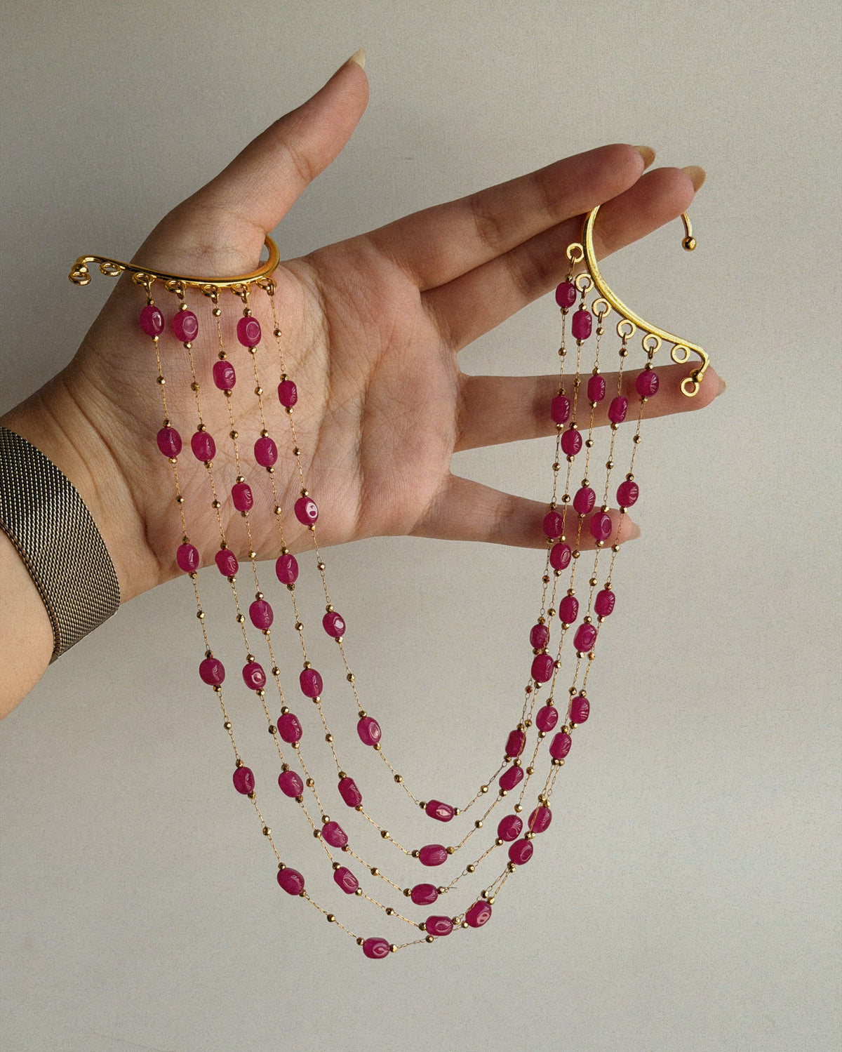 Berry Hairpiece