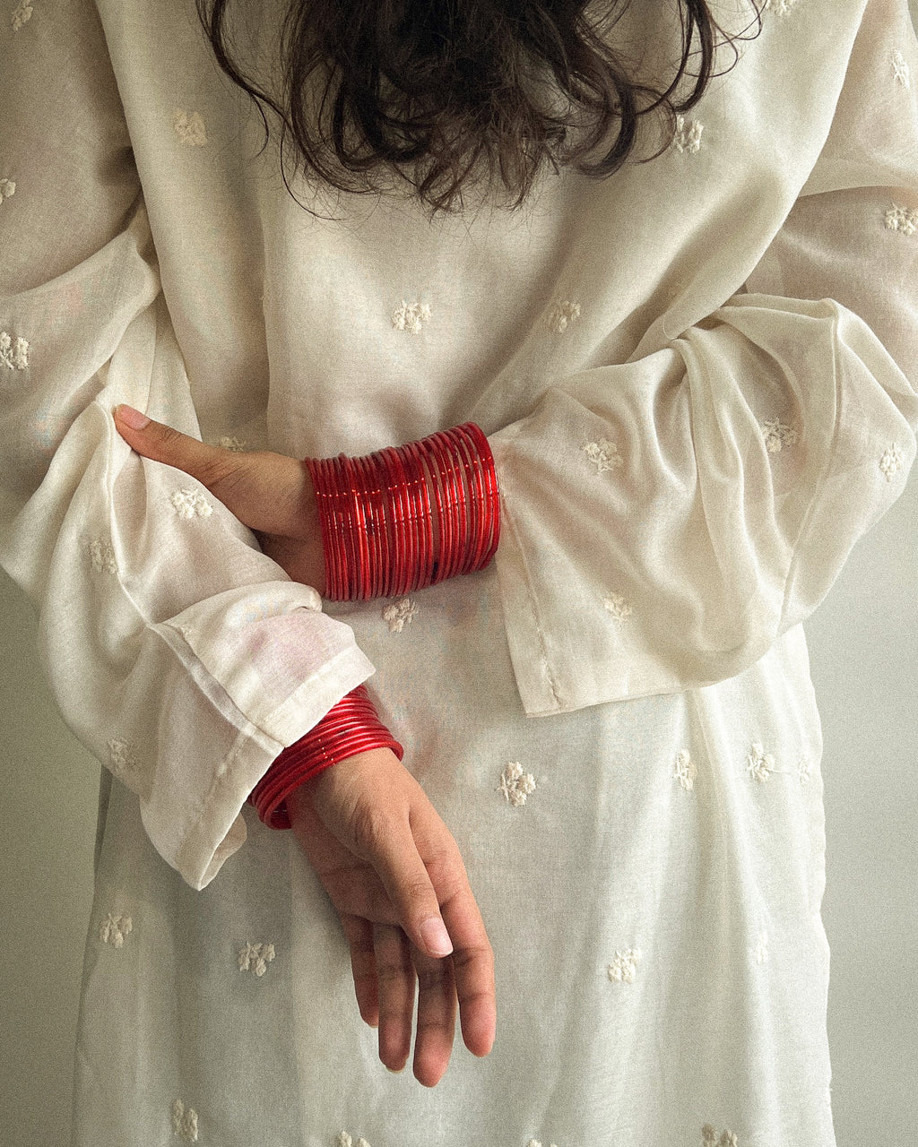 Surkh Glass Bangles