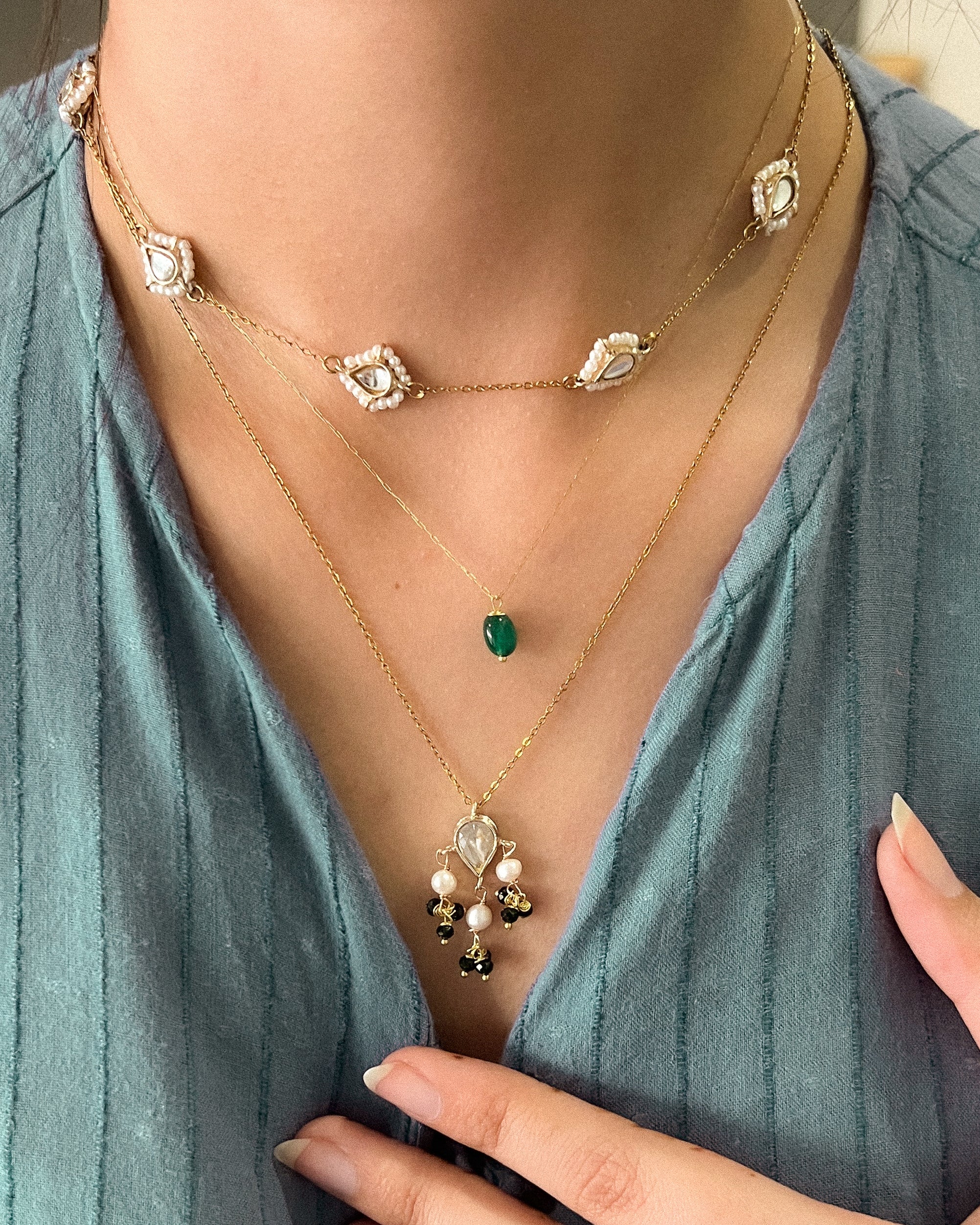 Layal Necklace Stack