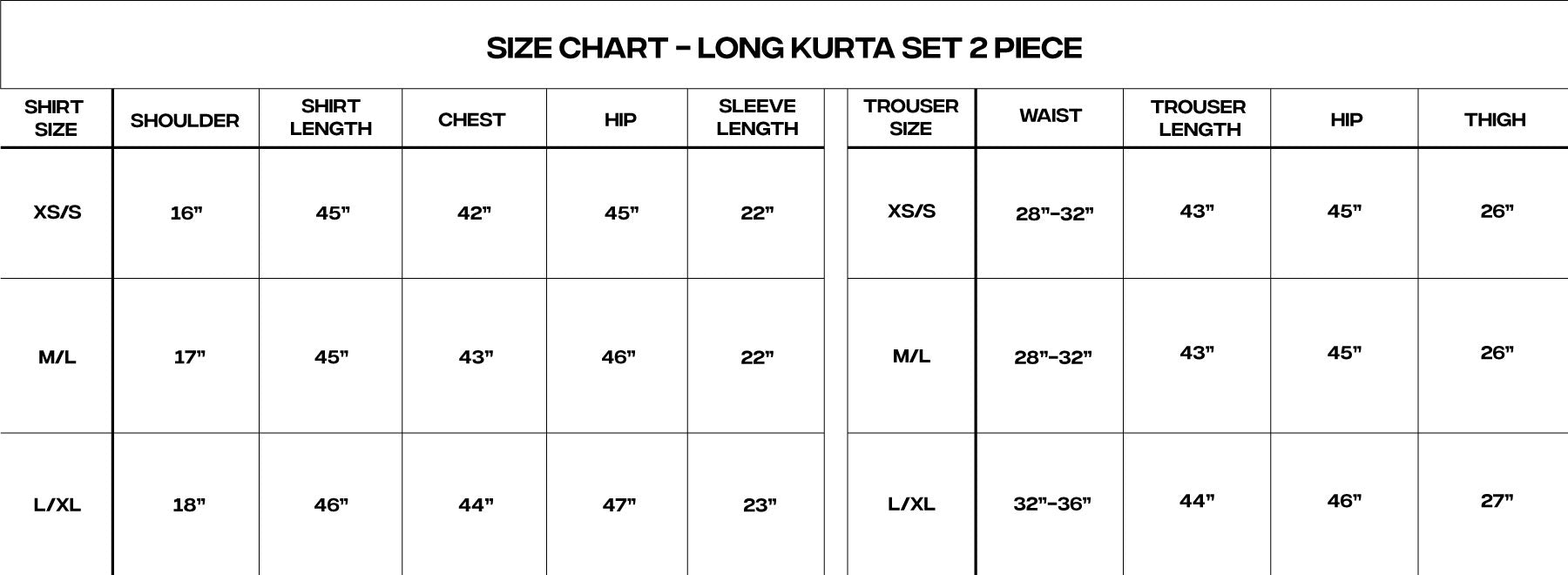 Mukhtasir - Long Kurta 2-piece Set