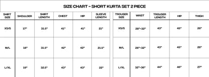 Mukhtasir - Short Kurta 2-piece Set